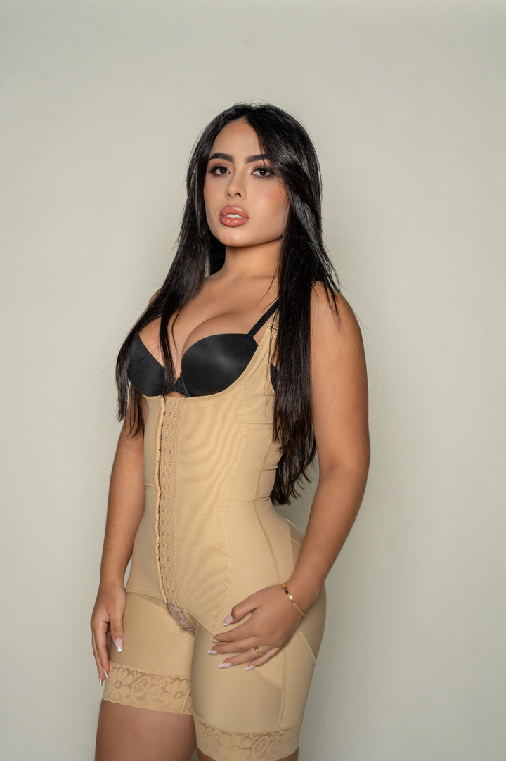 Sculpting Power Bodysuit – Nude - corsetno1