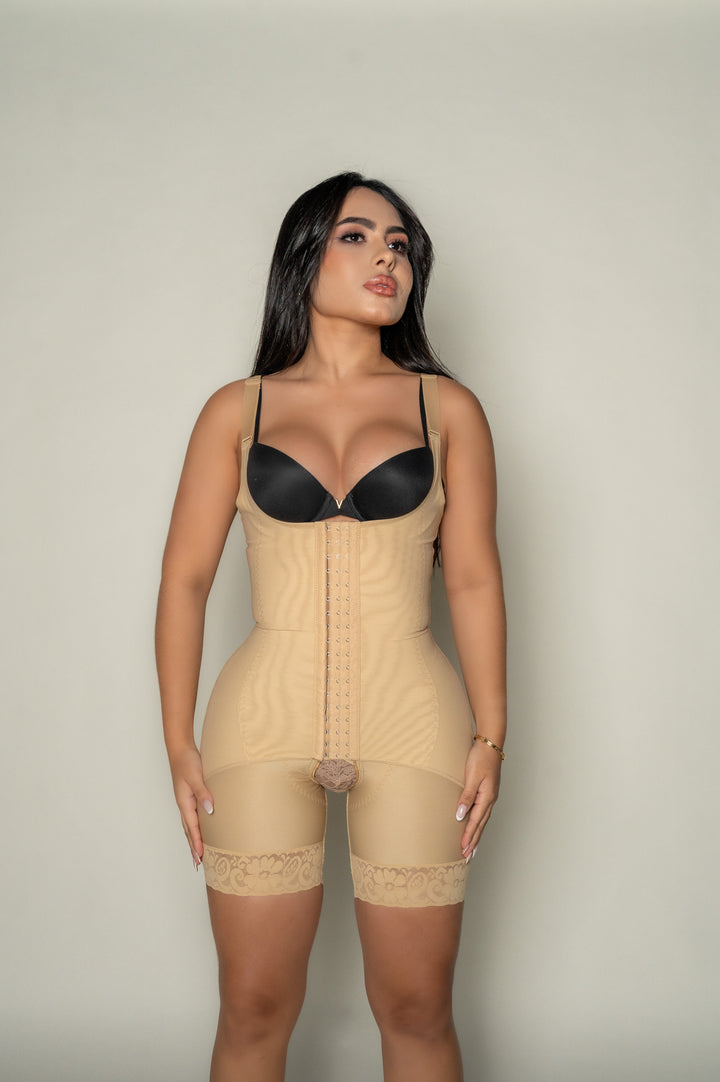 Sculpting Power Bodysuit – Nude - corsetno1